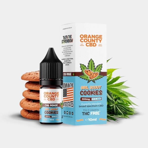 View E-Liquid Orange County CBD Cali Girl Scout Cookies