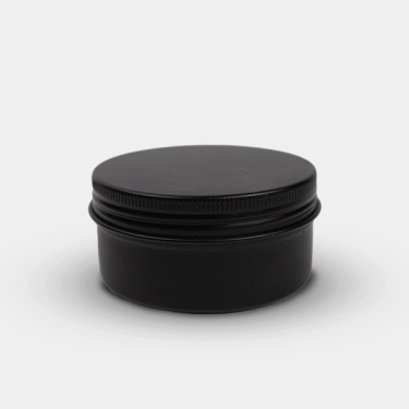 Lata de Aluminio Negra 80ml