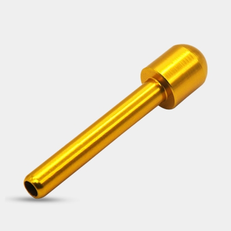 Tubo de Esnifar 'Seta' tubo amarillo