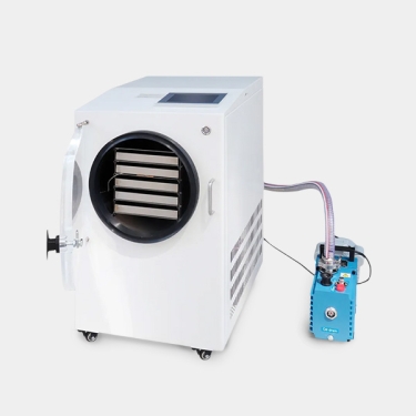 Máquina liofilizadora al vacío 40mm con motor de vacío