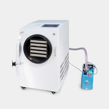 Máquina liofilizadora al vacío 40mm con motor de vacío