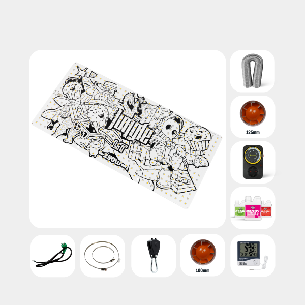 Kit de cultivo interior 250W sin armario