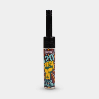 Mechero Clipper Minitube Retro Weed  | GB The Green Brand