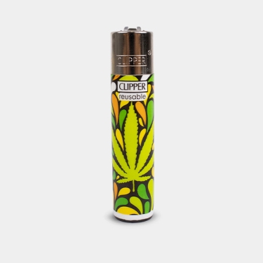 Mechero Clipper Leaf Style  | GB The Green Brand