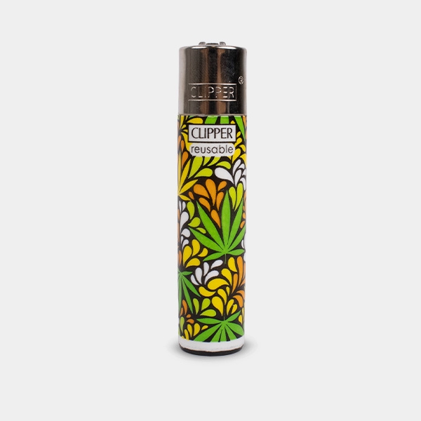 Mechero Clipper Leaf Style
