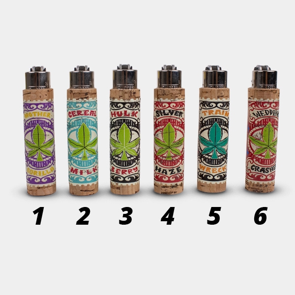 View Mecheros Clipper con Funda Corcho Weed Cork