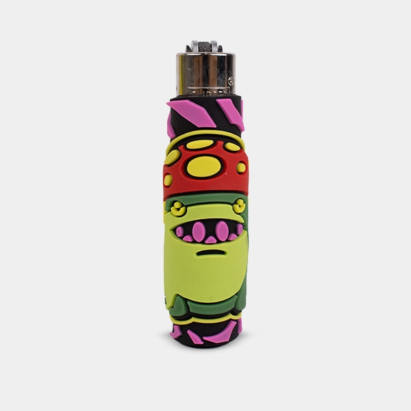 Mechero Clipper Silicona Monster Mushrooms - GB