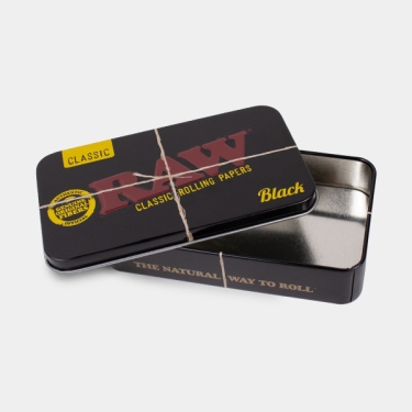 Caja de Metal Black XL RAW abierta