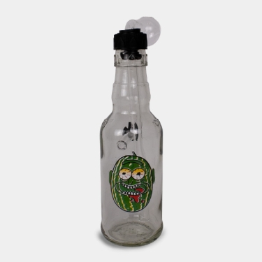 Pipa de agua botella 20 cm Pickle rick