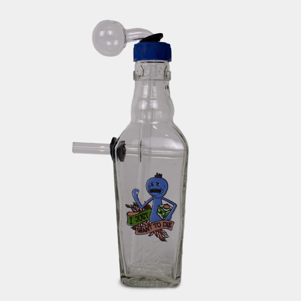 Pipa de agua botella 20 cm I just want to die