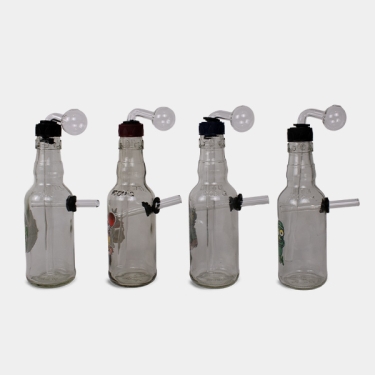 Pipa de agua botella 20 cm grupo lateral