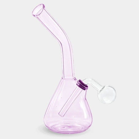Pipa de Agua Cristal Druida rosa