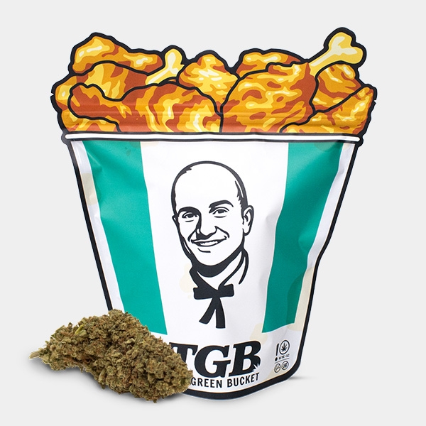 View The Green Bucket 25g + Flores CBD GB