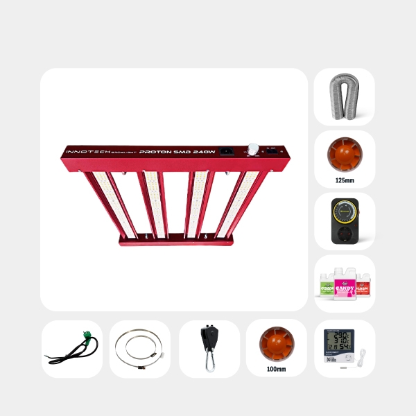 View Kit de cultivo interior 250W sin armario