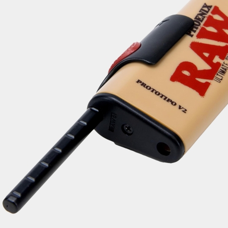 Raw Mechero Phoenix 3 en 1 Beige prensador inferior