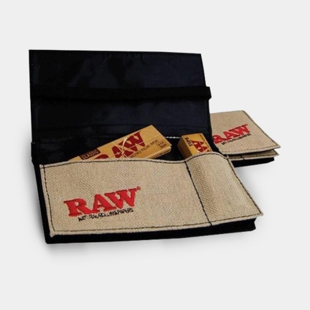 Cartera RAW con papel