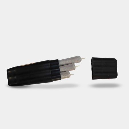 Funda RAW Tres Conos abierta
