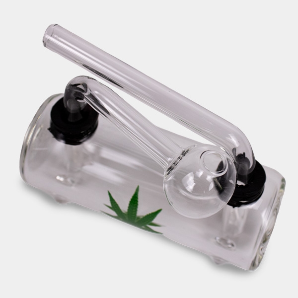 Pipa de Agua Barril Hoja de cristal transparente