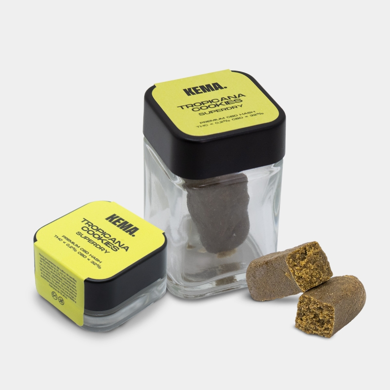 View Hash CBD Superdry 'Tropicana Cookies' KEMA todos los formatos