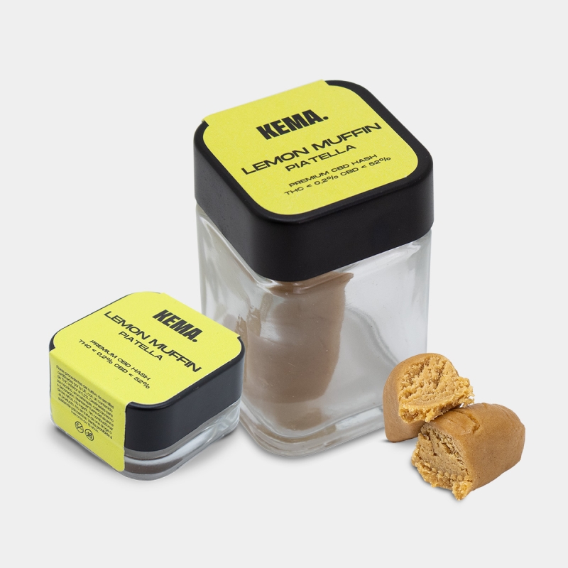 View Hash CBD Piatella 'Lemon Muffin' KEMA todos los formatos