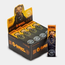 Papel King Size sin Blanquear con Tips 'Rap' G-Rollz caja 20 unidades