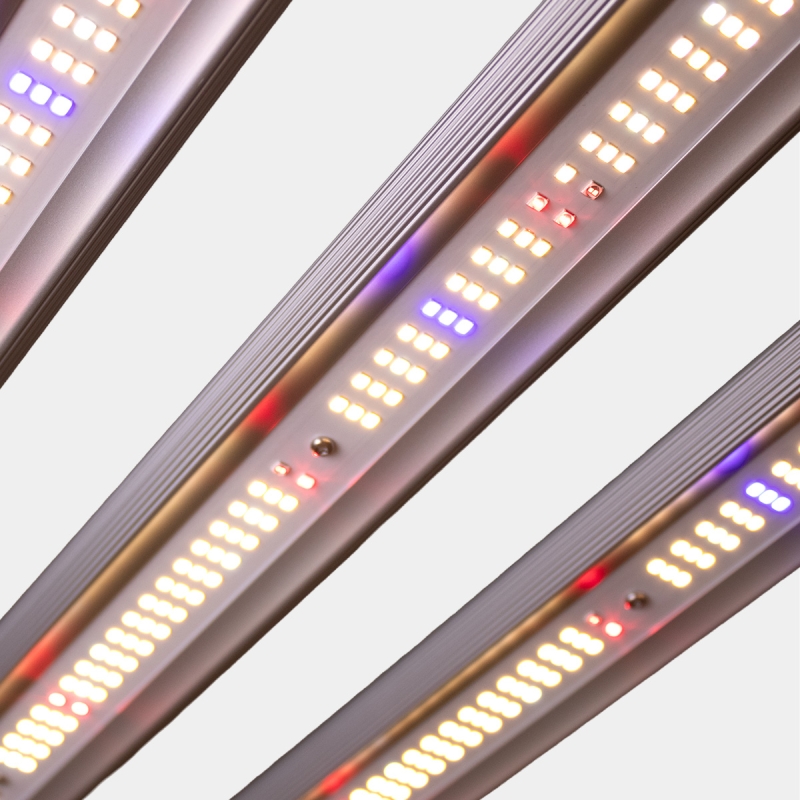 Sistema Led Regulable 730w Black Ultra GB Lighting barra encendida