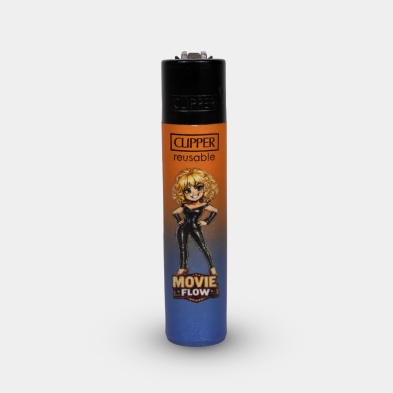 Mechero Clipper Flow Movie Grease
