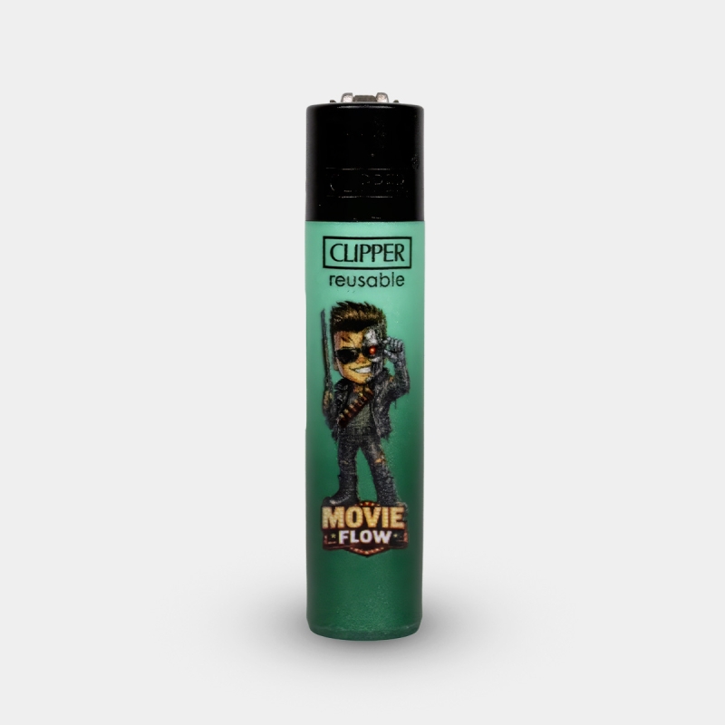 Mechero Clipper Flow Movie Terminator