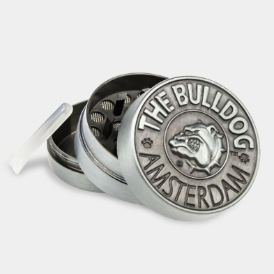Grinder 3 partes The Bulldog abierto