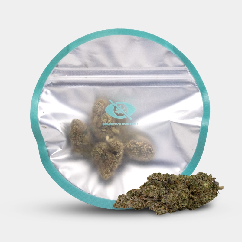 Flores Swizzels Cali CBD KEMA con envase