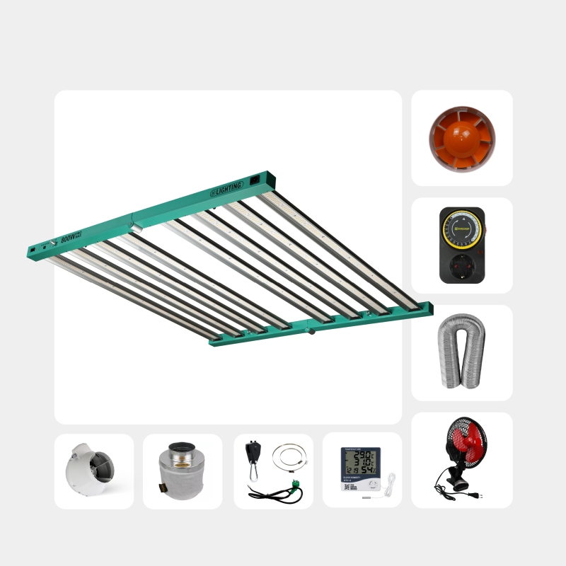 View Kit de cultivo interior 800W sin armario
