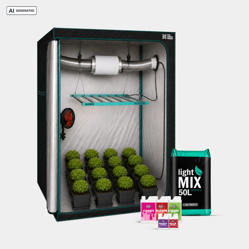 View Kit Completo Maestro 120x120 montaje cultivo