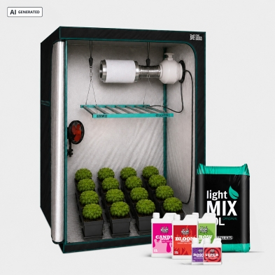 Kit Completo Maestro 120x120 montaje cultivo