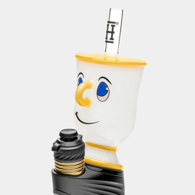 Hemper Tea Cup para Puffco montado