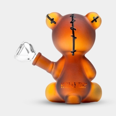 Hemper Scare Bears Teddy Bear Bong trasera