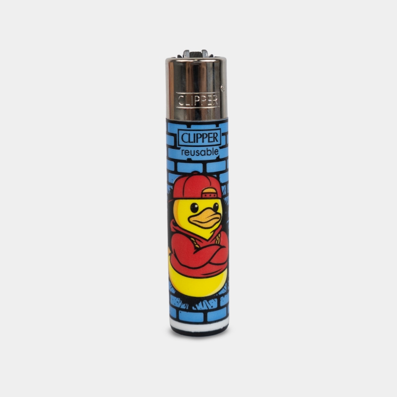 Clipper Cuack Style - Mechero Recargable con Diseño de Patos
