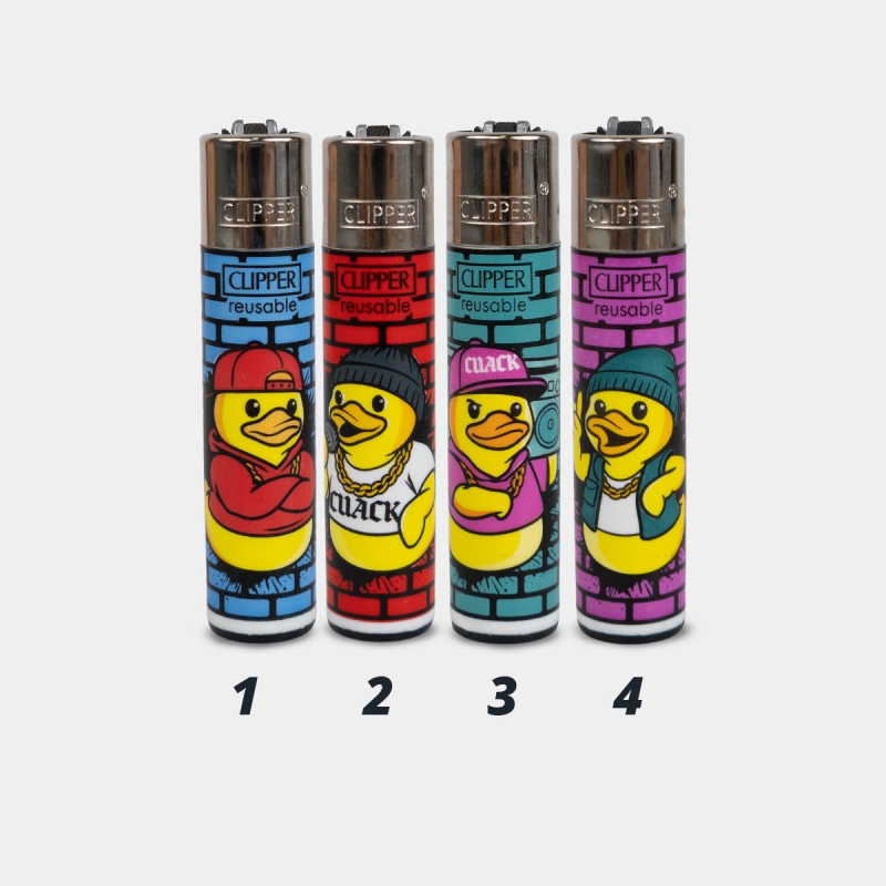 Mechero Clipper Cuack Style