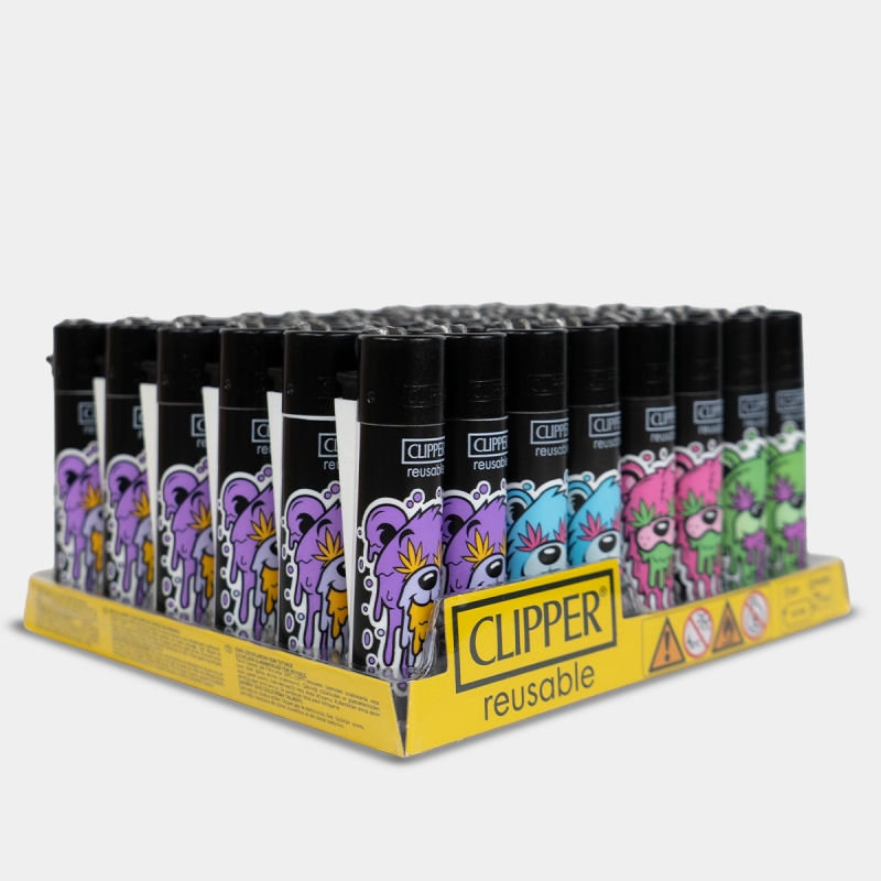 Mechero Clipper Juicy Bears | 4 Diseños Coleccionables