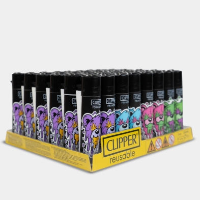 Mechero Clipper Juicy Bears | 4 Diseños Coleccionables