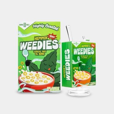 Hemper Weedies Cereal Box XL Bong