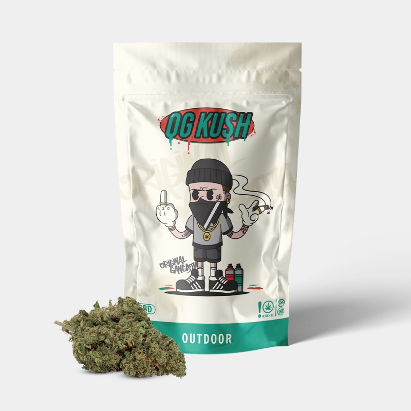 Flores CBD OG Kush 10gr GB Outdoor