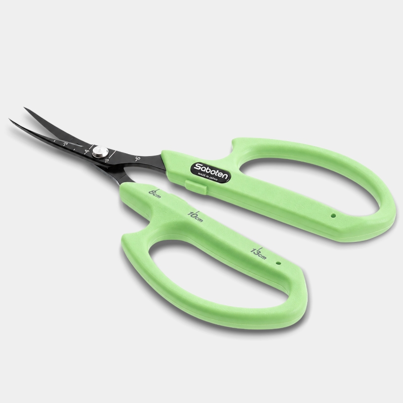 Tijera Automática Angulada Saboten verde