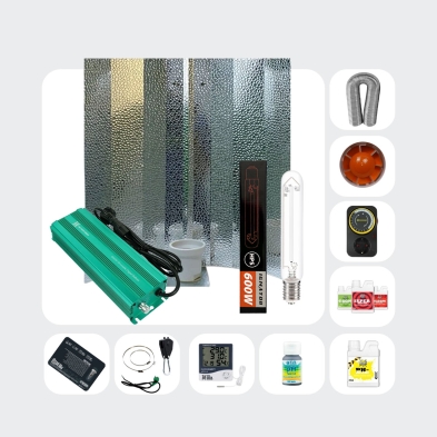 Kit de cultivo interior de 600W sin armario