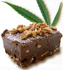 Brownie de Marihuana receta y preparación
