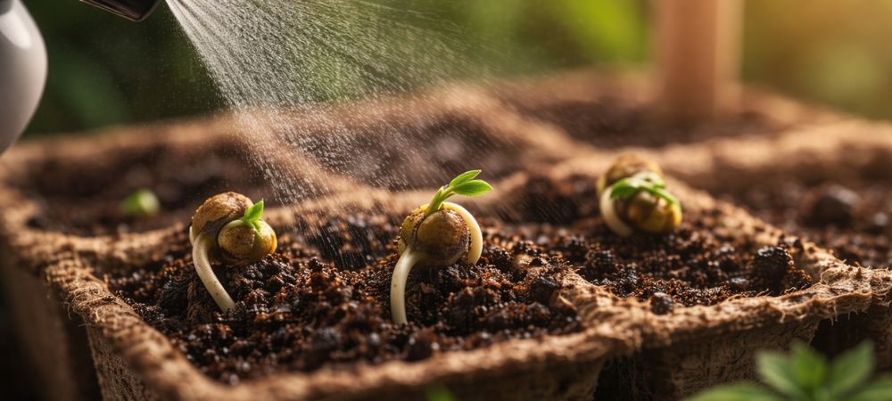 germinación, fase que suele asociarte a la etapa lunar de luna llena