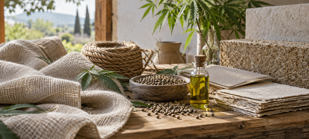 productos obtenidos de la planta del cáñamo