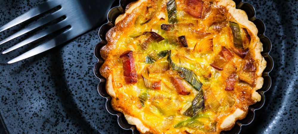 quiche aux légumes et au cannabis