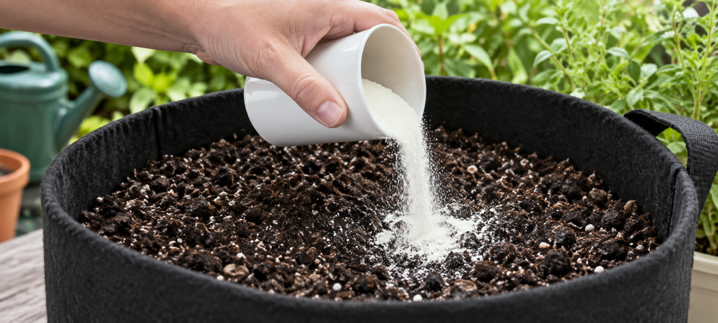 azos bacterias beneficiosas para tus plantas: aplicación de azos durante el trasplante