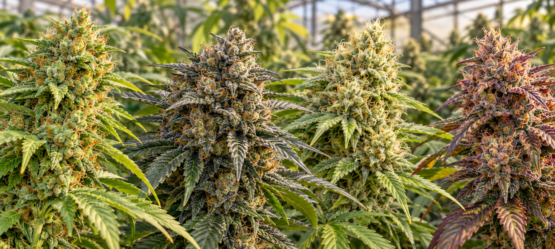 Las variedades más resinosas de Sweet Seeds