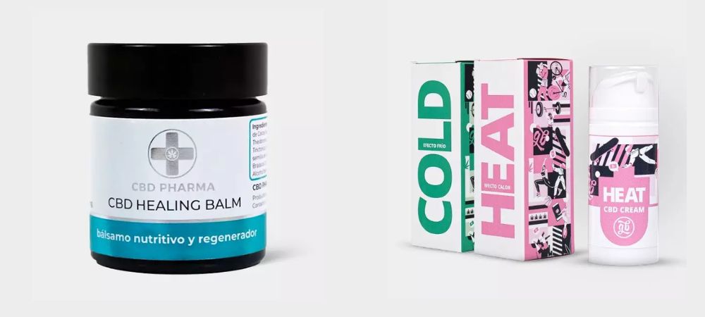 Cremas con cannabidiol